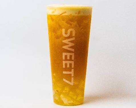 芒果绿茶 / Mango Green Tea with Jelly